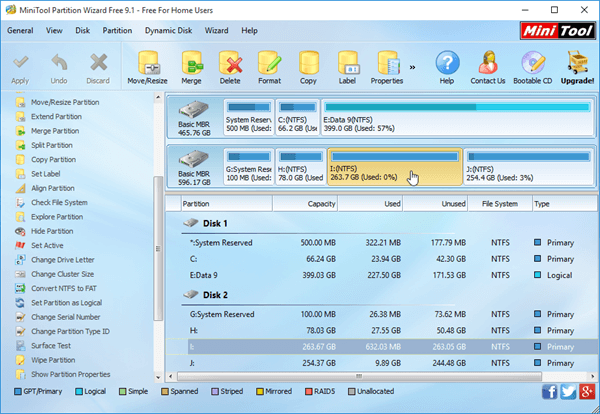 minitool partition