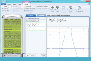 Microsoft Mathematics - Software untuk menjawab soal Matematika