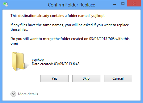 confirm-folder-replace