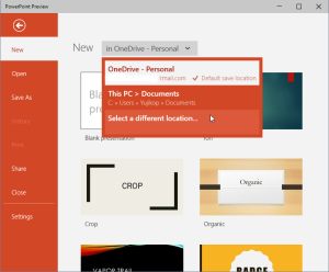 PowerPoint Preview Touch new