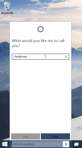 cortana call