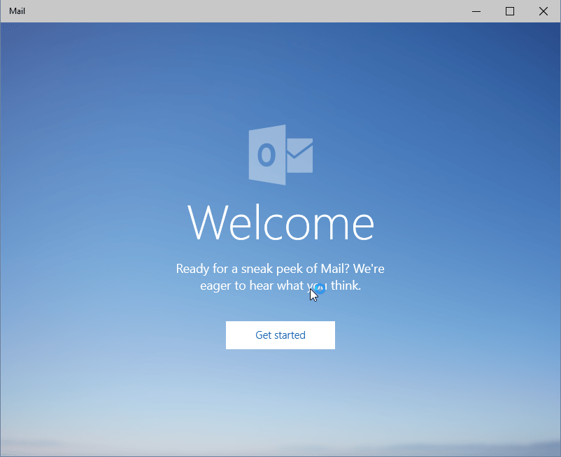 mail baru Windows 10