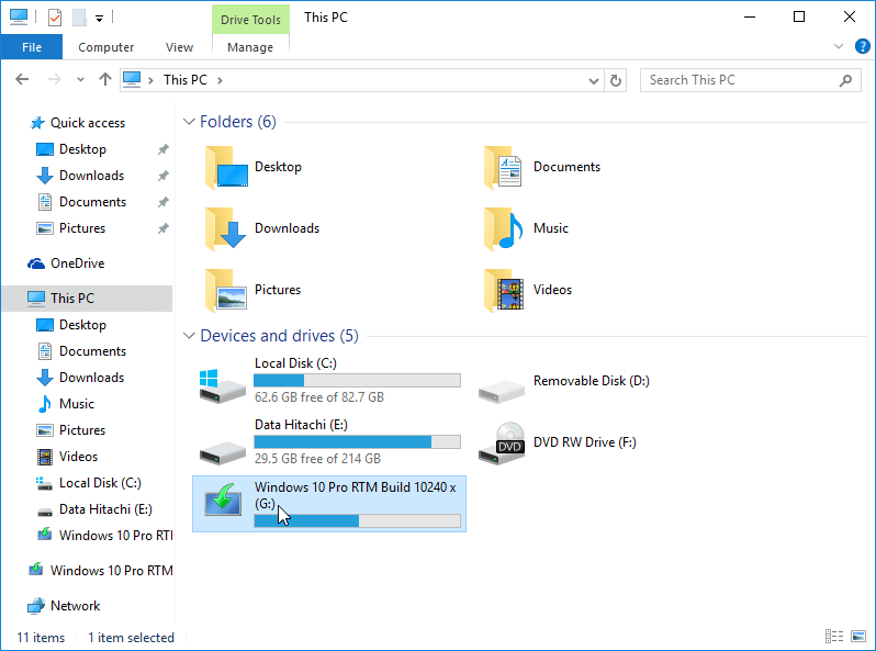 Windows Explorer Windows 10