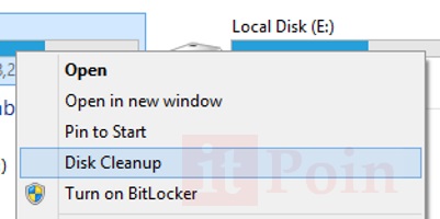 Menambahkan pilihan Disk Cleanup pada Klik Kanan Drive