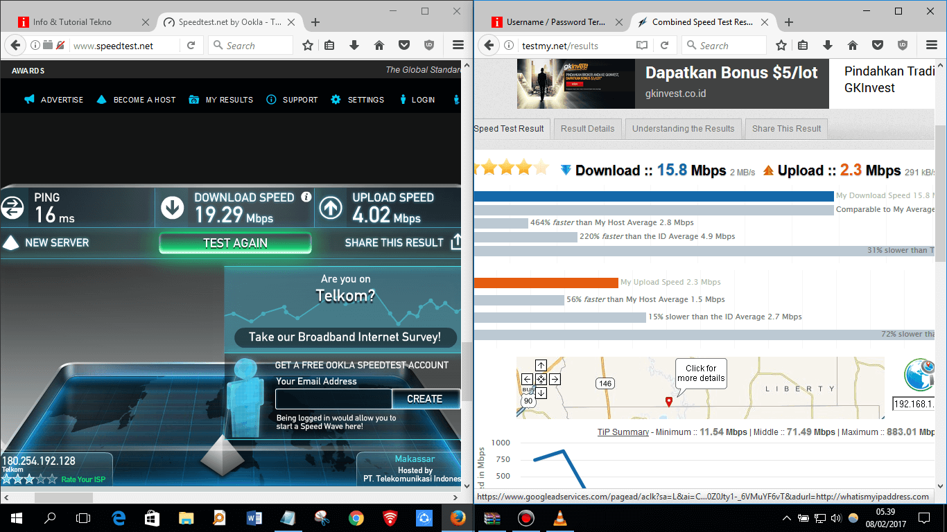 Test Kecepatan Internet Lebih Akurat dari Speedtest.Net