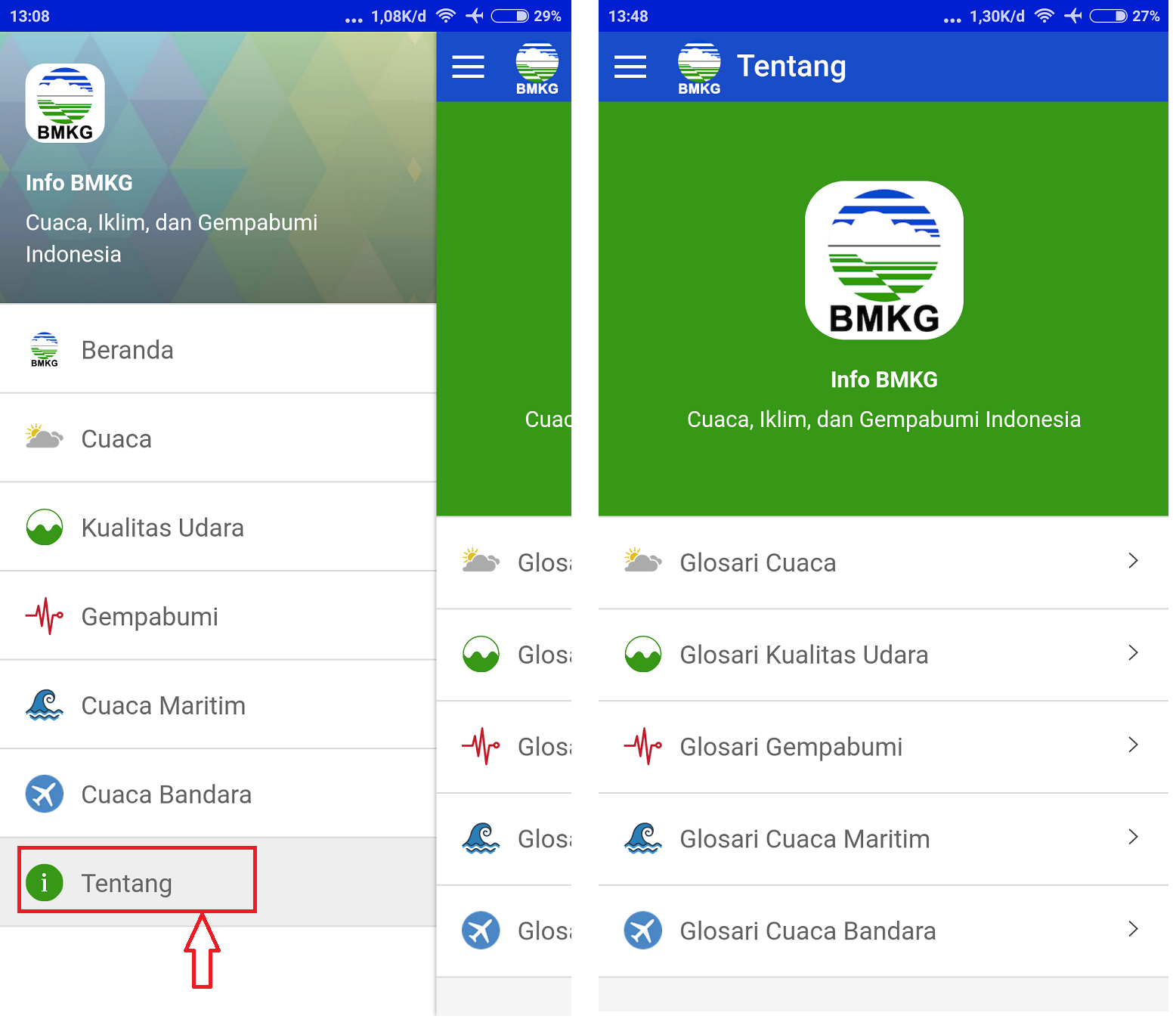 info BMKG untuk Android